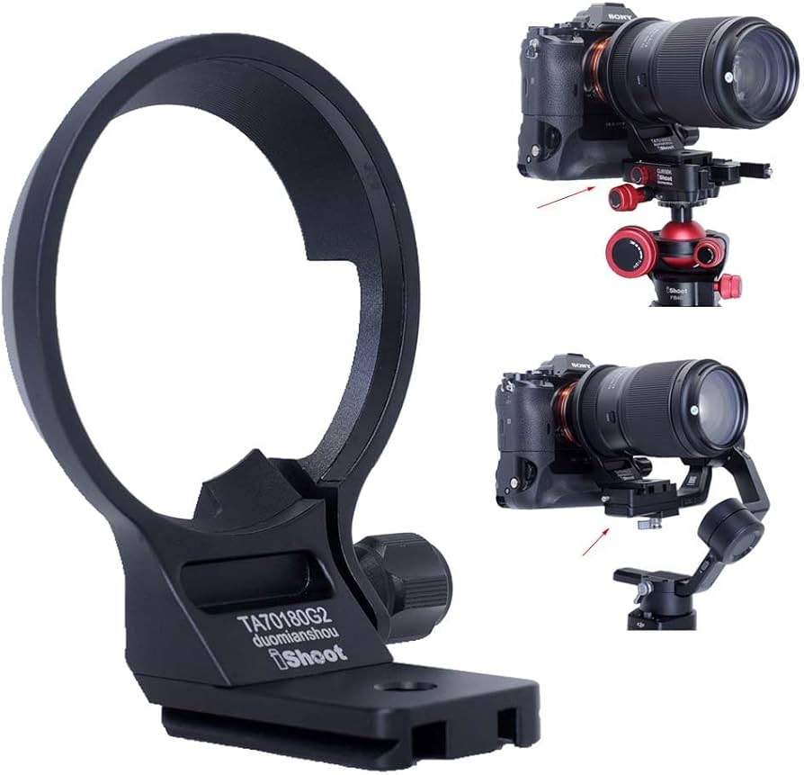 Amazon.com : iShoot Tripod Mount Ring Lens Collar Compatible with